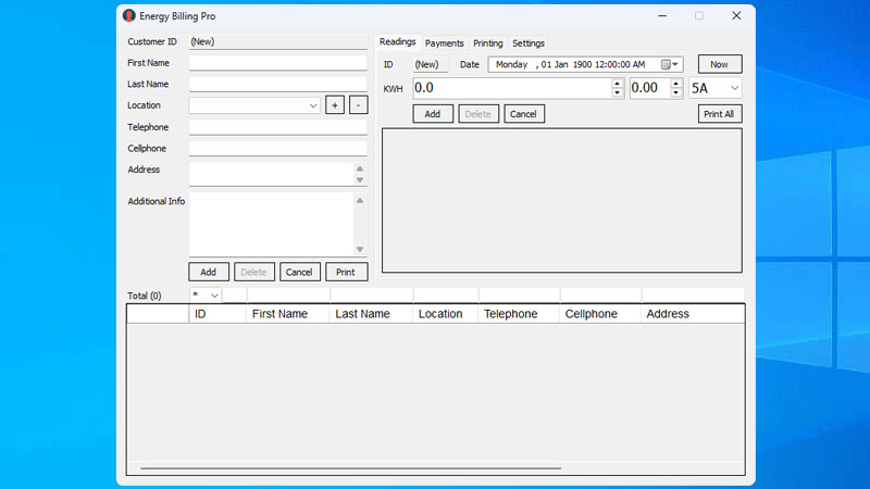 Energy Billing Pro