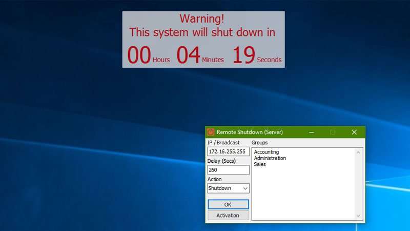 Remote Shutdown